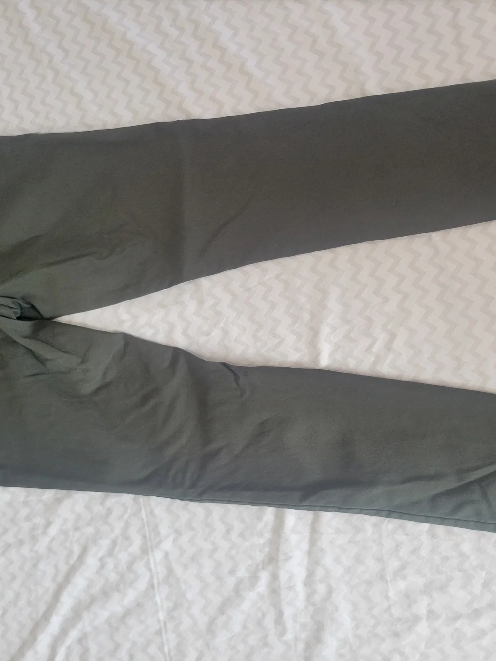 Michael Kors Olive Green Stretchy Material Trousers - Picture 7 of 7